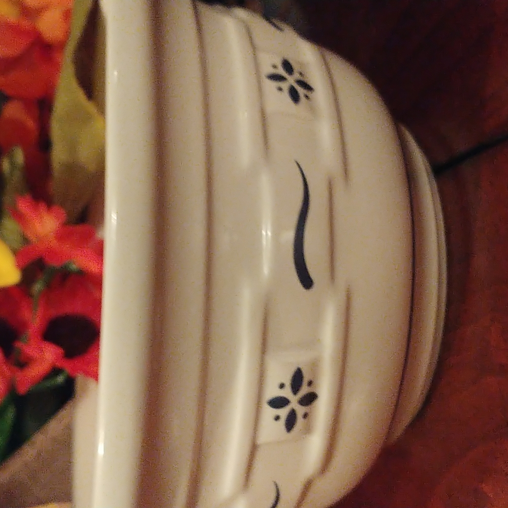 Longaberger cereal bowl